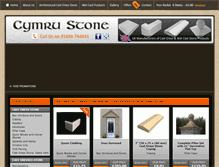 Tablet Screenshot of cymrustone.com